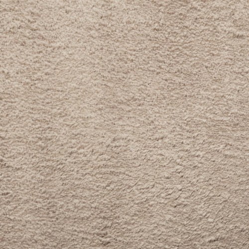 Gulvtæppe HUARTE 240×340 cm - kort luv, vaskbart, sandfarvet