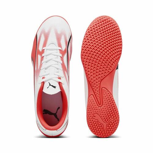 Voksen fodboldstøvler Puma Ultra Play It Hvid Rød 42
