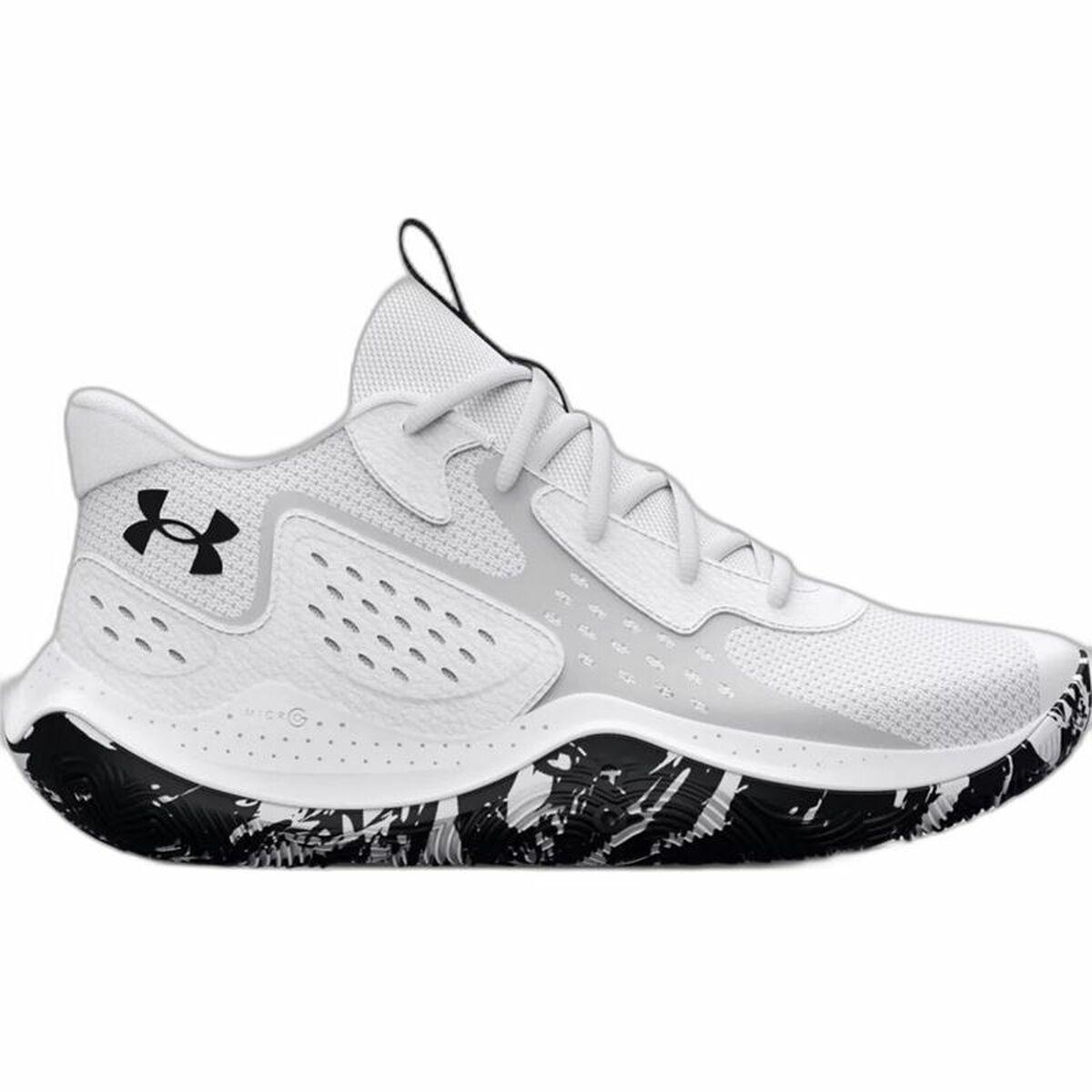Basketballsko til voksne Under Armour Jet '23 Hvid 42