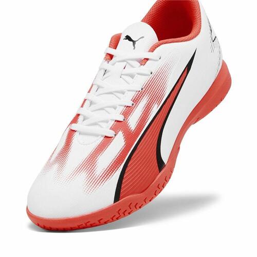 Voksen fodboldstøvler Puma Ultra Play It Hvid Rød 44
