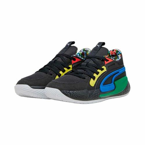 Basketballsko til voksne Puma Court Rider Chaos Sort 45