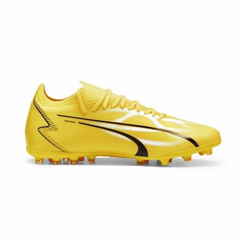 Voksen fodboldstøvler Puma Ultra Match MG Gul 44