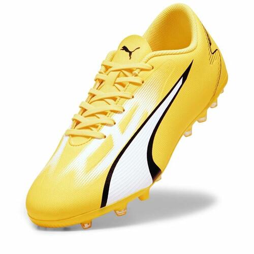 Voksen fodboldstøvler Puma Ultra Play MG Gul 42