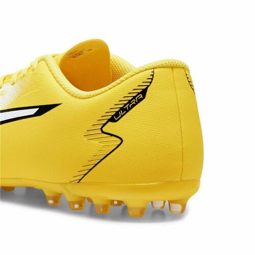 Voksen fodboldstøvler Puma Ultra Play MG Gul 42