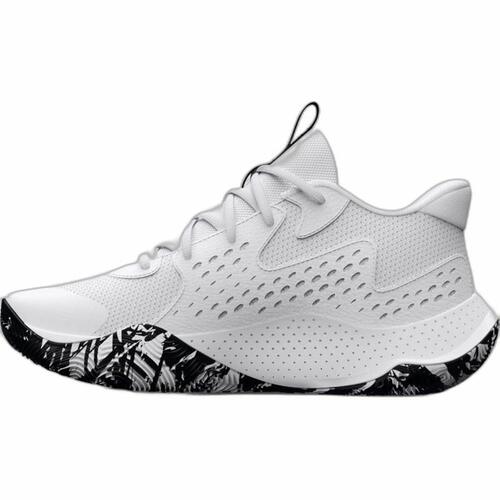 Basketballsko til voksne Under Armour Jet '23 Hvid 45