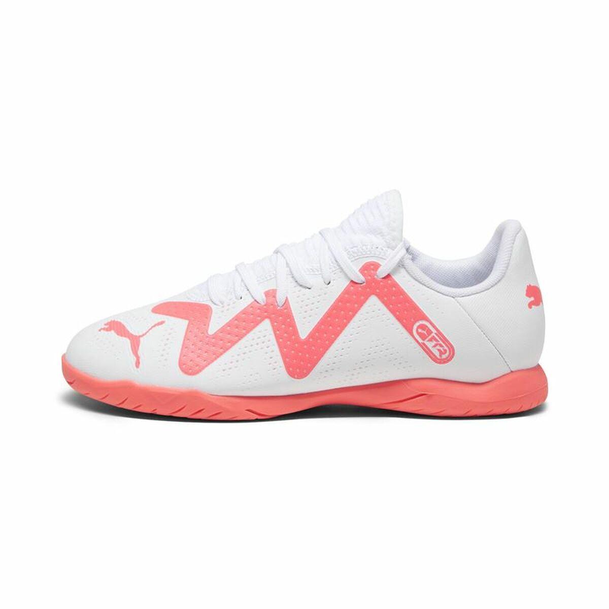 Fodboldstøvler til børn Puma Future Play It Hvid Pink 35.5