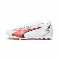 Voksen fodboldstøvler Puma Ultra Match MG Hvid 40.5
