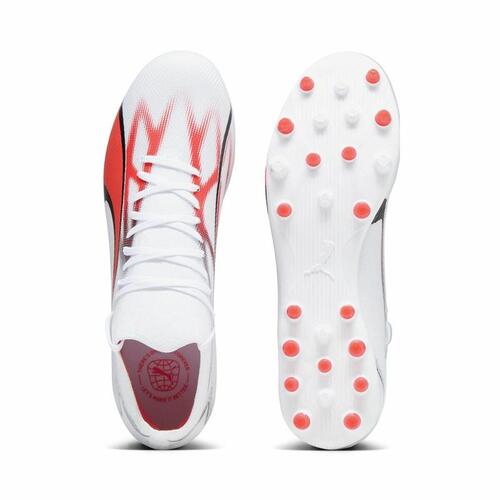 Voksen fodboldstøvler Puma Ultra Match MG Hvid 44