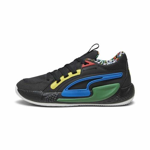 Basketballsko til voksne Puma Court Rider Chaos Sort 42.5