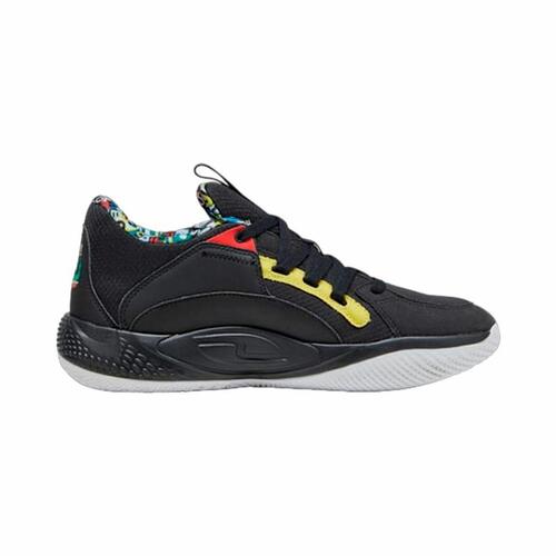 Basketballsko til voksne Puma Court Rider Chaos Sort 42.5