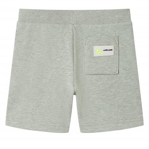 Shorts til børn str. 128 med snøre lys kakimeleret