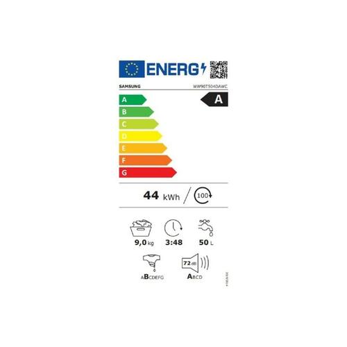 Vaskemaskine Samsung WW90T504DAWCS3 60 cm 1400 rpm 9 kg