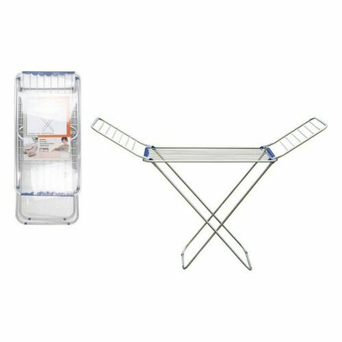 Sammenfoldeligt Tørrestativ Confortime Aluminium 132 X 55 X 4 CM (6 enheder)