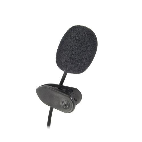 Esperanza EH178 clip-on mikrofon - Sort, 1,5 m kabel
