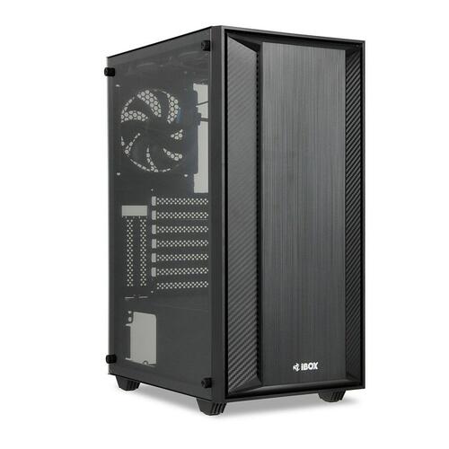 ATX Semi-tårn kasse Ibox CETUS 906 Sort