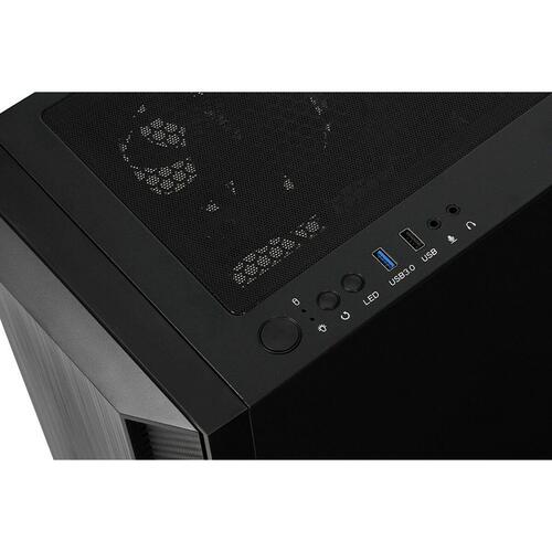ATX Semi-tårn kasse Ibox CETUS 906 Sort