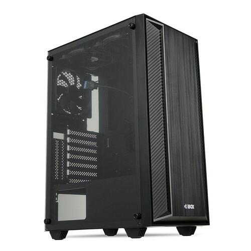 ATX Semi-tårn kasse Ibox CETUS 906 Sort