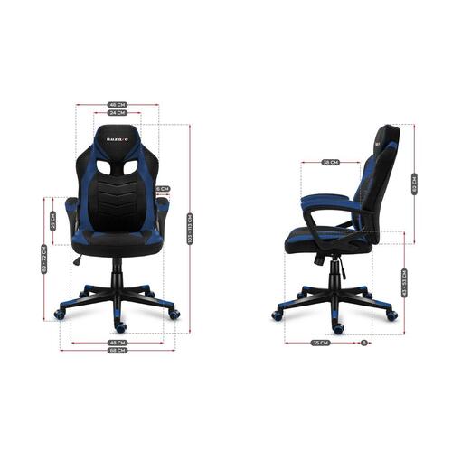Gaming-stol Huzaro FORCE 2.5 Blå Sort
