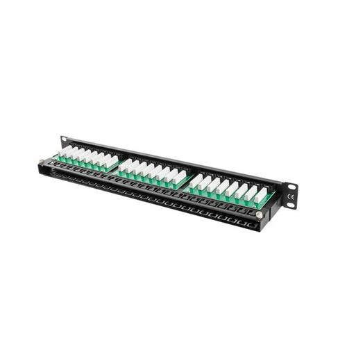 48-port UTP kategori 6 Patch Panel Lanberg PPU5-1048-B