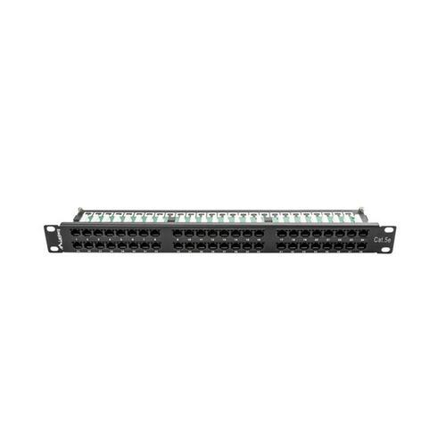 48-port UTP kategori 6 Patch Panel Lanberg PPU5-1048-B