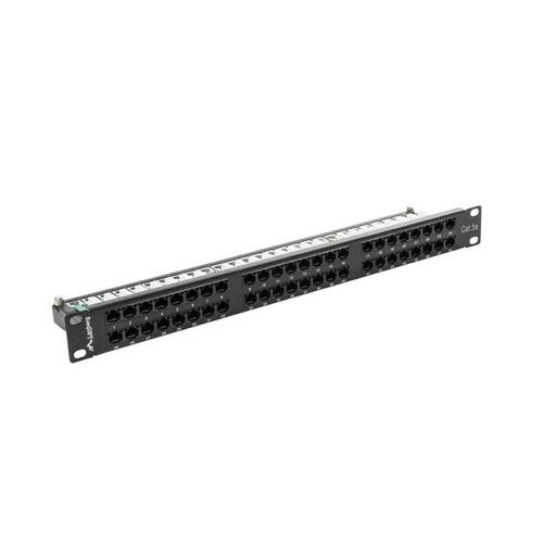 48-port UTP kategori 6 Patch Panel Lanberg PPU5-1048-B