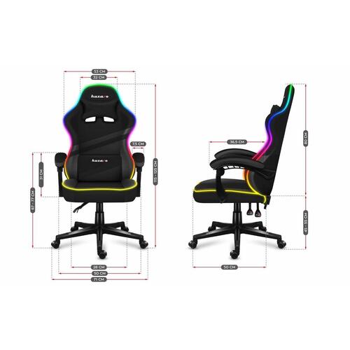 Gaming-stol Huzaro HZ-Force 4.4 RGB Black