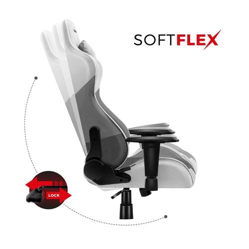 Gaming-stol Huzaro Hz-Force 6.2 White Mesh Hvid