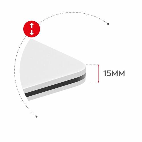 Skrivebord Huzaro HZ-Hero 1.6 White Hvid