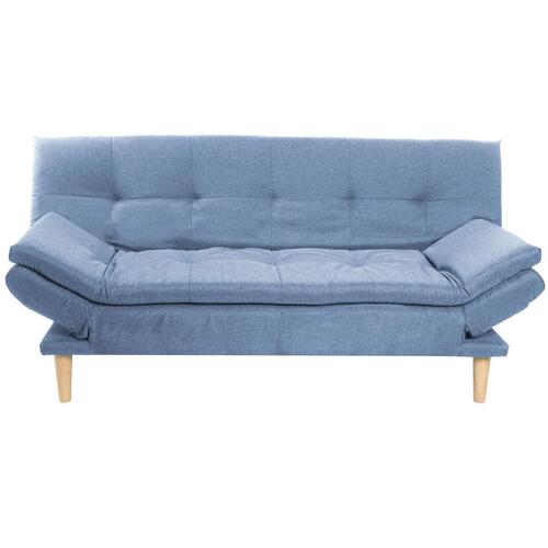 Sofa Blå Himmelblå Natur Træ Scandi 180 x 85 x 83 cm