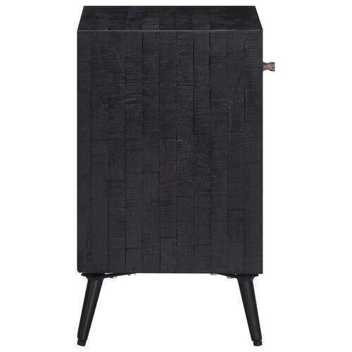 Sengebord 40x30x50 cm massivt teaktræ