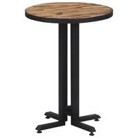 Bistrobord Ø55x76 cm rund massivt genbrugsteak