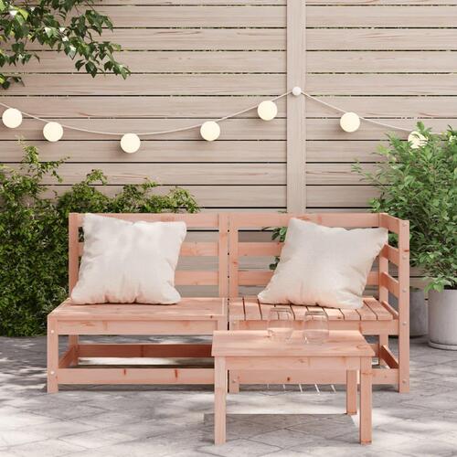 2-personers havesofa massivt douglasgran