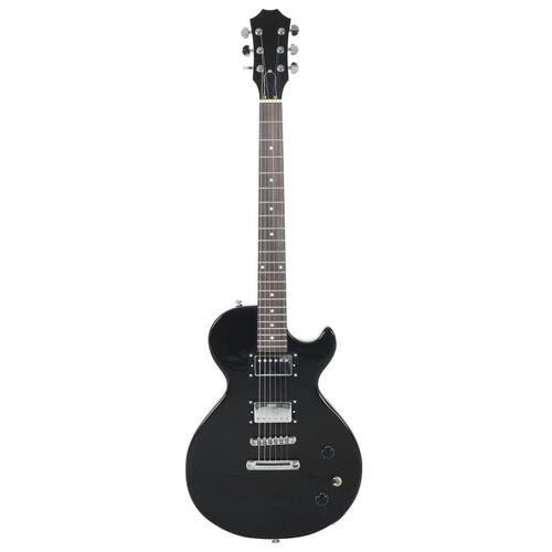 Elektrisk guitar til begyndere inkl. taske 4/4 39" sort