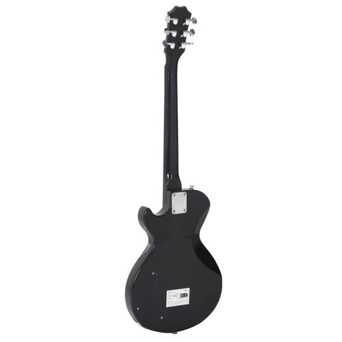 Elektrisk guitar til begyndere inkl. taske 4/4 39" sort