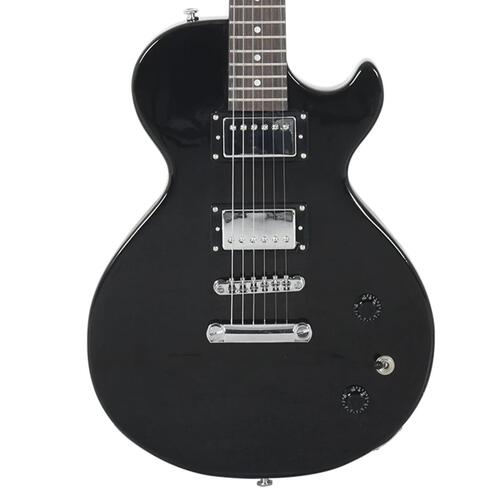 Elektrisk guitar til begyndere inkl. taske 4/4 39" sort