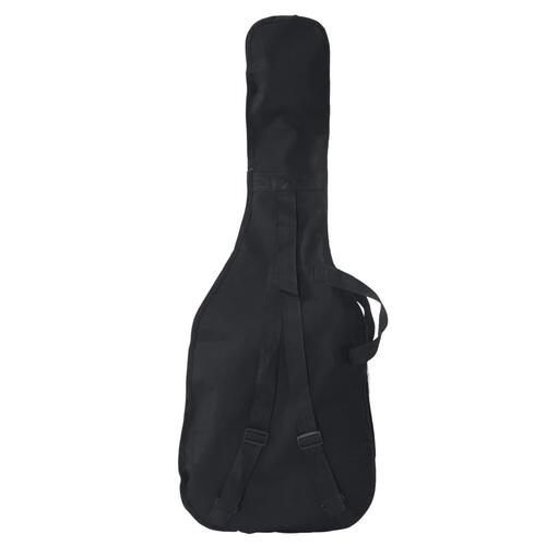 Elektrisk guitar til begyndere inkl. taske 4/4 39" sort