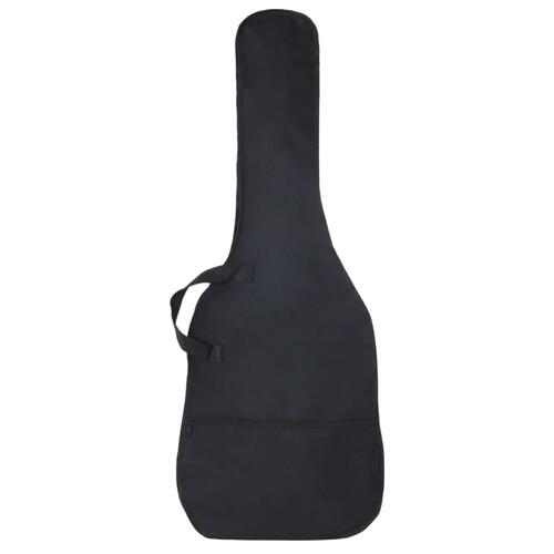 Elektrisk guitar til begyndere inkl. taske 4/4 39" sort