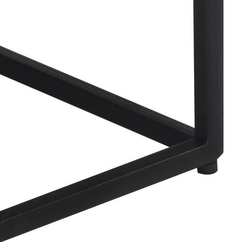 Sidebord 50x50x50 cm massivt genbrugsteak