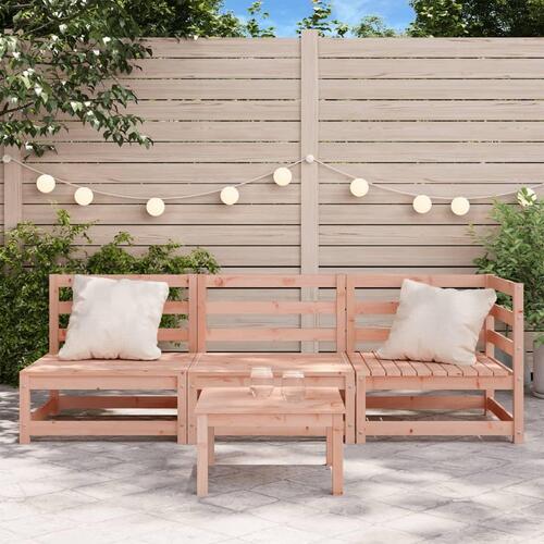 3-personers havesofa massivt douglasgran