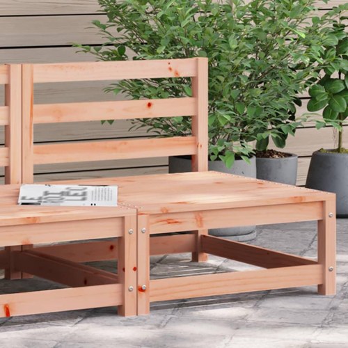 Hjørnemodul til havesofa 70×70×67 cm - massivt douglasgran, uden armlæn