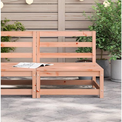 Hjørnemodul til havesofa 70×70×67 cm - massivt douglasgran, uden armlæn