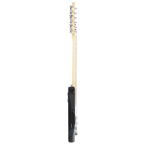 Elektrisk guitar til børn inkl. taske 3/4 30" brun og hvid