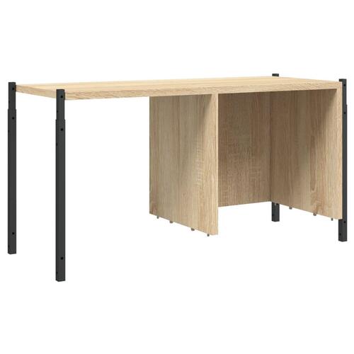 Bogreol 72x28x172 cm konstrueret træ sonoma-eg