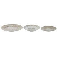 Spisestel Home ESPRIT Blå Beige Porcelæn 18 Dele 27 x 27 x 2 cm