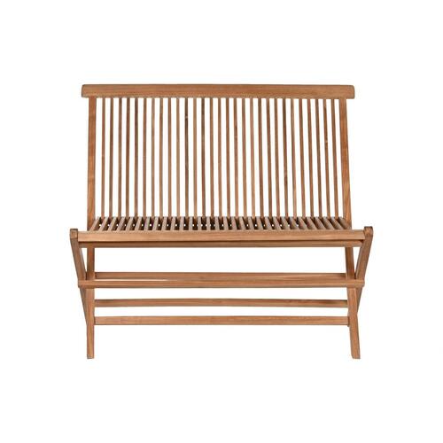 Bænk Home ESPRIT Brun Natur 100 x 45 x 90 cm