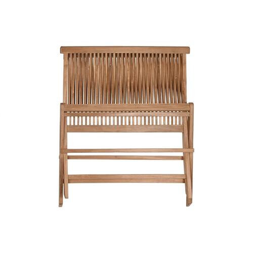 Bænk Home ESPRIT Brun Natur 100 x 45 x 90 cm