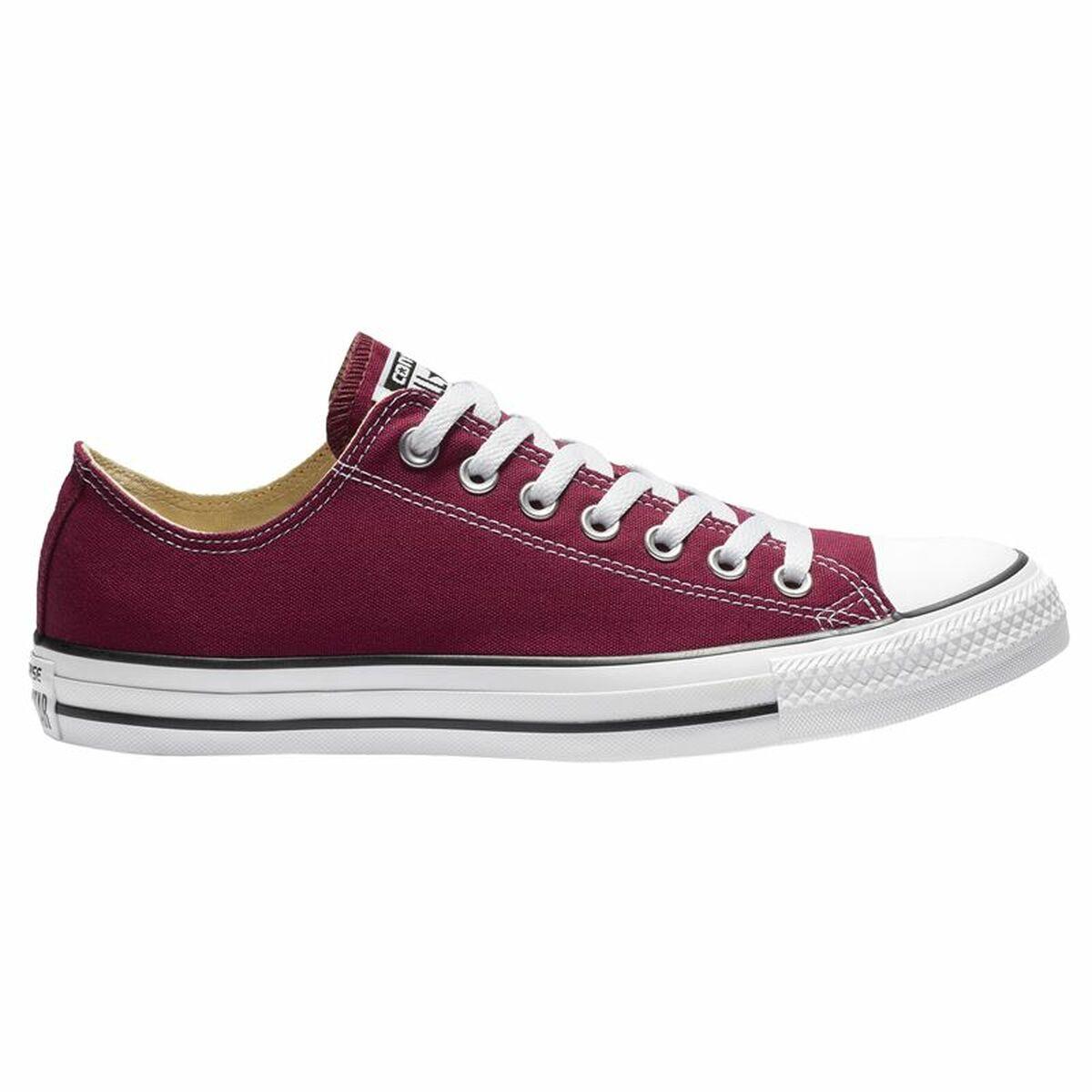 Kondisko til Kvinder Converse Chuck Taylor All Star Classic Low Mørkerød 39