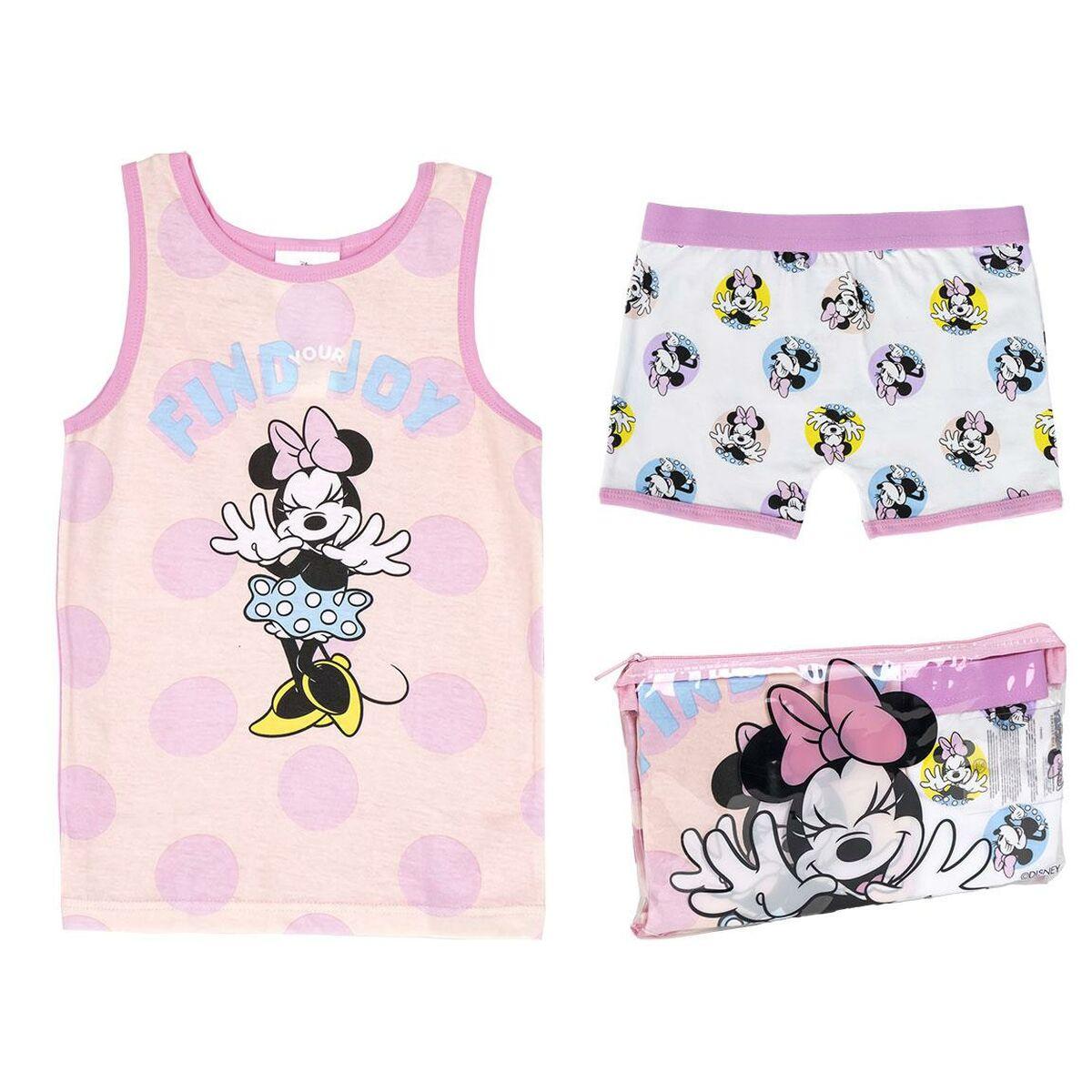 Nattøj Børns Minnie Mouse Pink 4 år