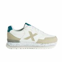 Kvinde Casual Sneakers Munich Dash Sky 13 Hvid Beige 37
