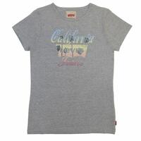 Børne Kortærmet T-shirt Levi's TSCalifornia Grå 10 år